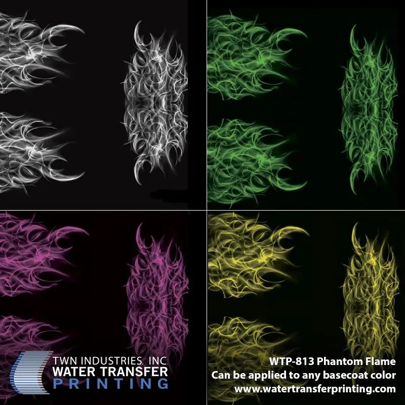 Hydrographic film pattern