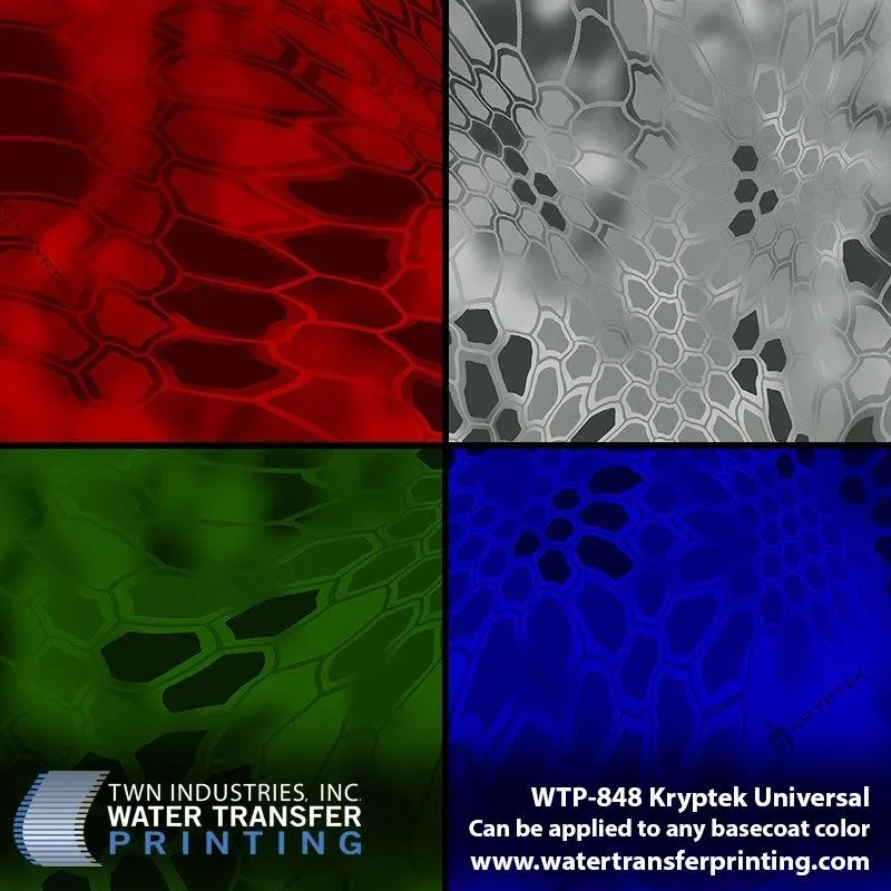 Hydrographic film pattern